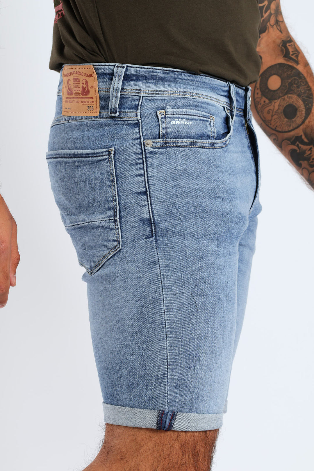 Vintage Denim Short - Mid Wash