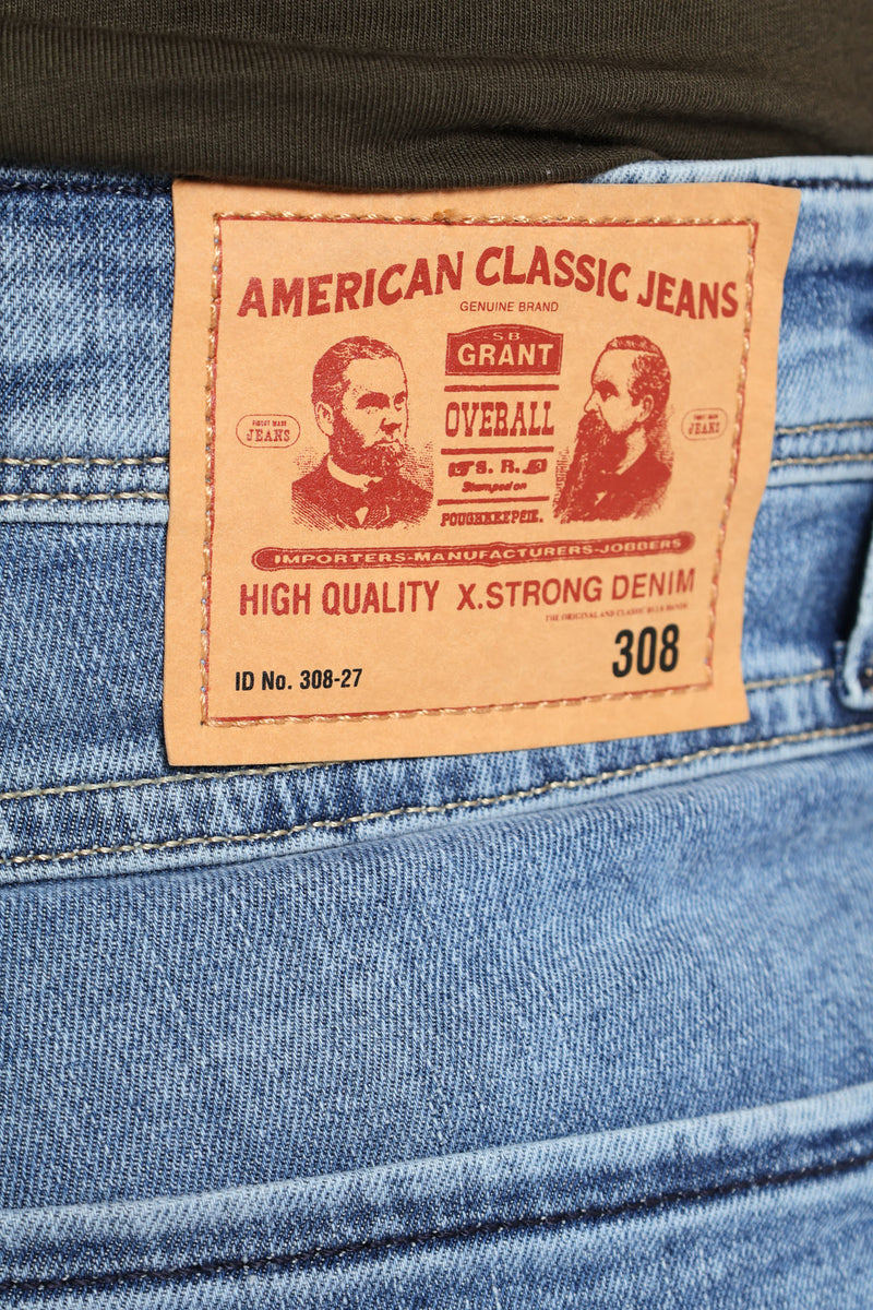 Vintage Denim Short - Mid Wash