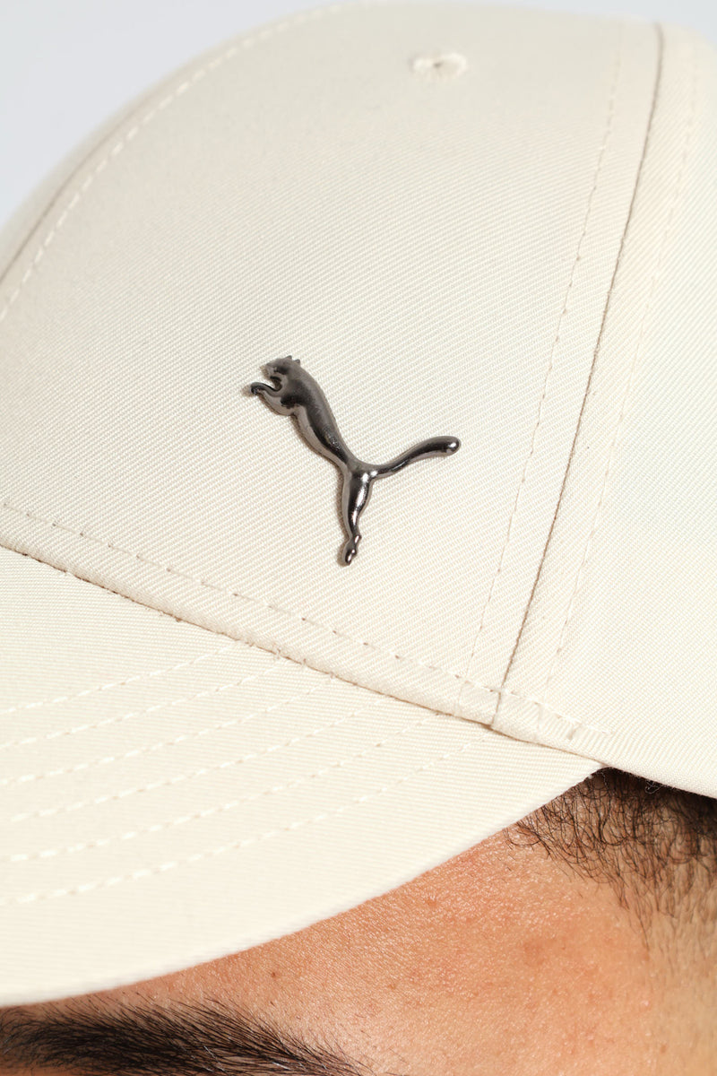 Essential Metal Cat Baseball Cap - Grey