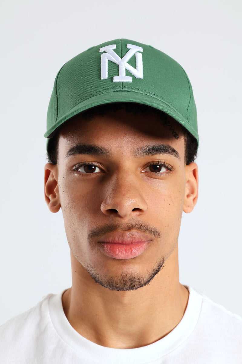 NY Tonal Embroidery Cap - Green