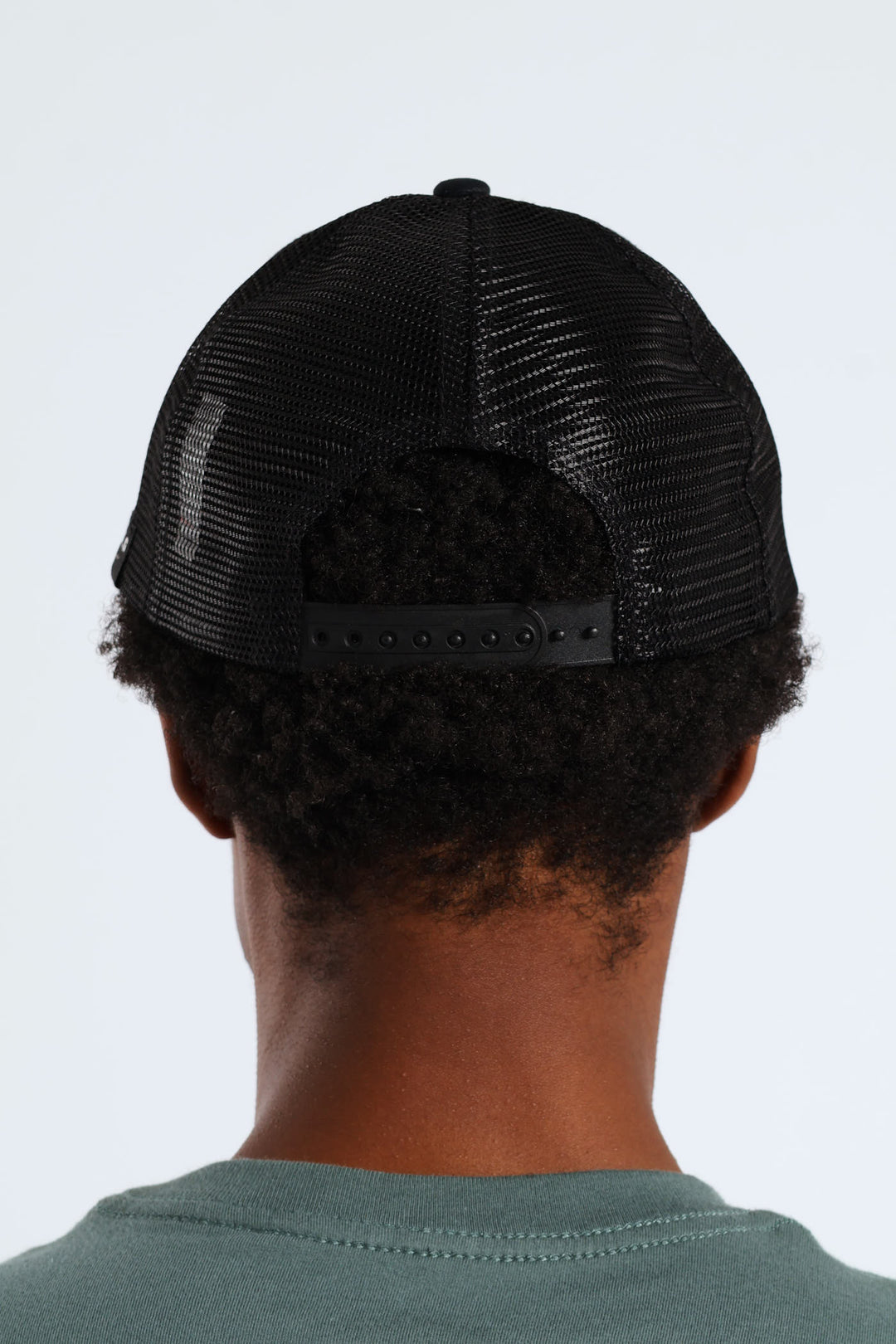 Bull Patch Trucker Cap - Black