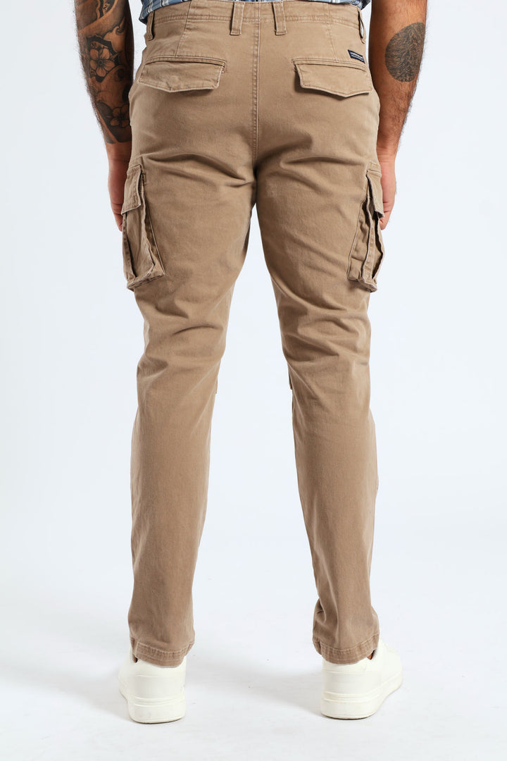 Cargo Bellows Pant - Khaki