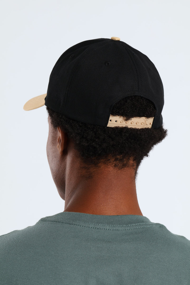 Classic Cap - Black/Beige