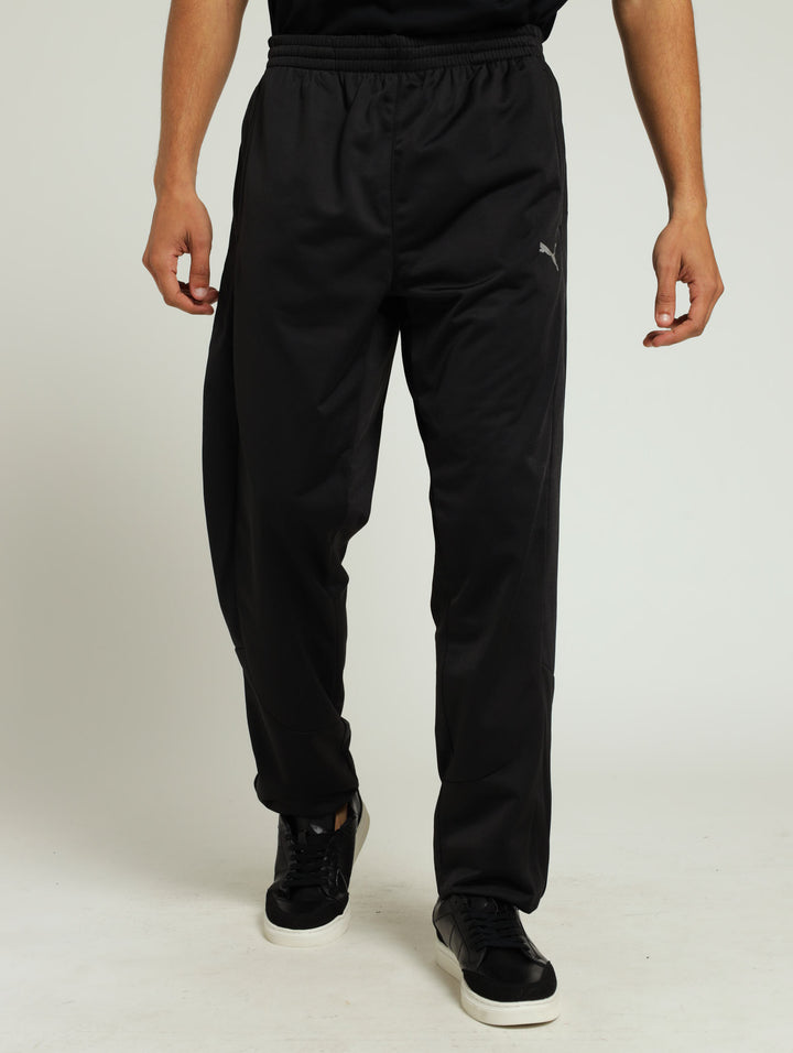 Slim Tricot Pants - Black