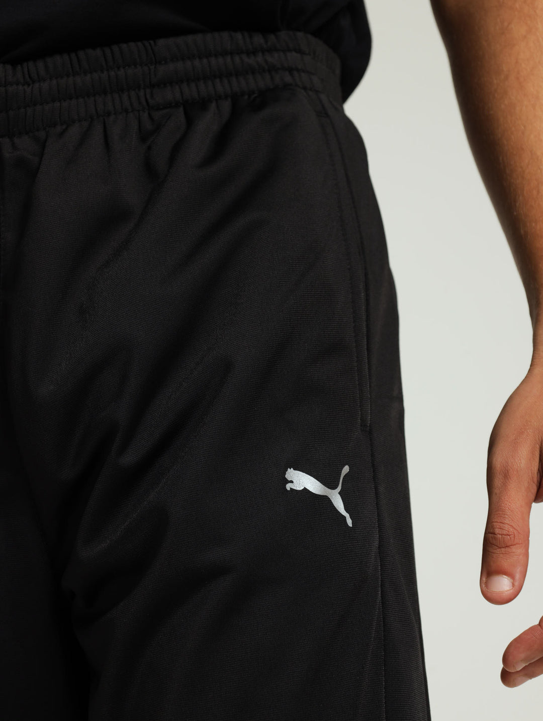 Slim Tricot Pants - Black