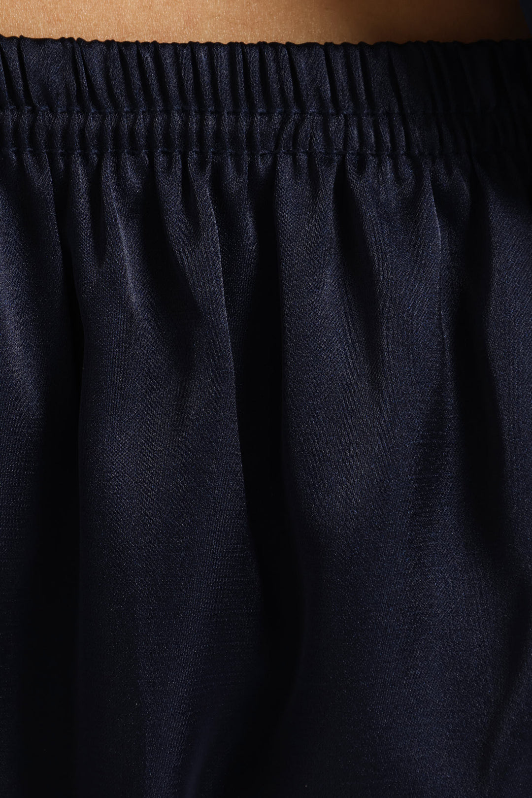 Satin Cami Short Set - Navy