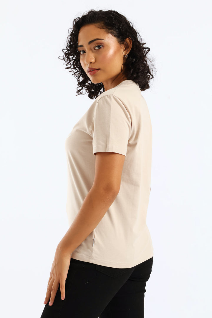 Regular Fit T-Shirt - Stone