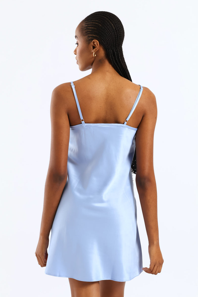 2 Pack Floral Line Chemise - Navy