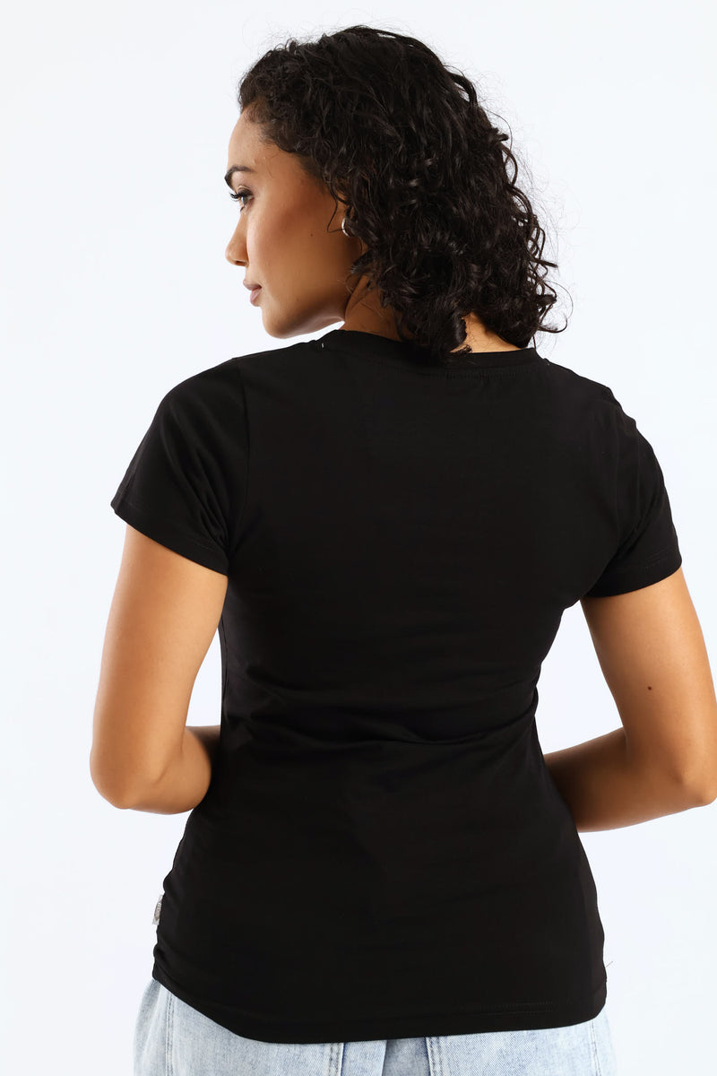 Slim Fit T-Shirt - Black