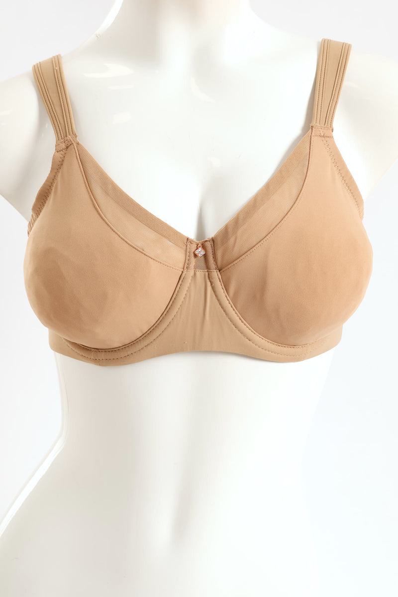 Soft Touch Minimiser Bra - Beige