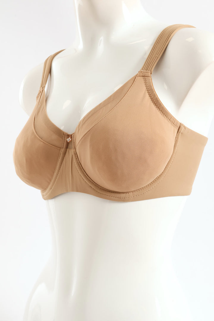 Soft Touch Minimiser Bra - Beige
