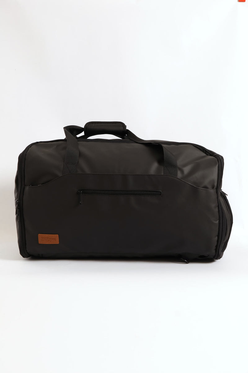 3 In 1 Duffle Backpack Suit Bag - Black