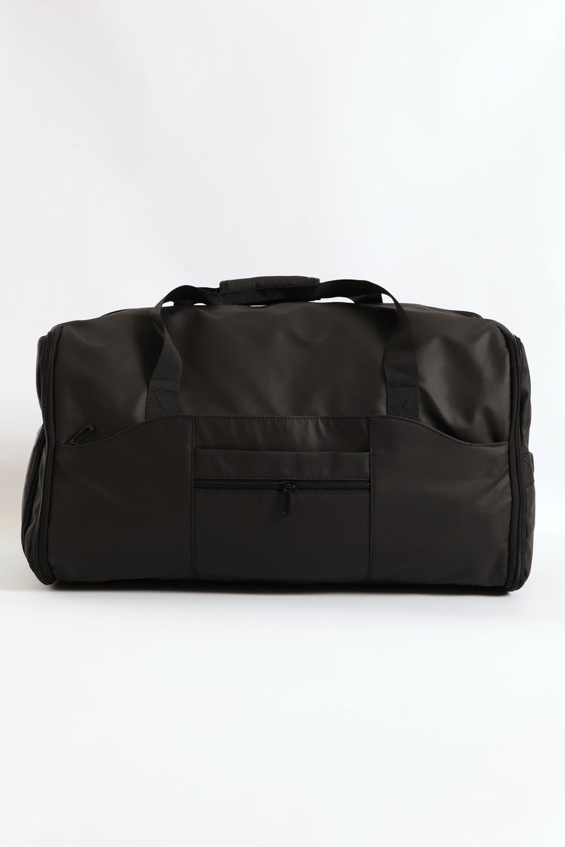 3 In 1 Duffle Backpack Suit Bag - Black