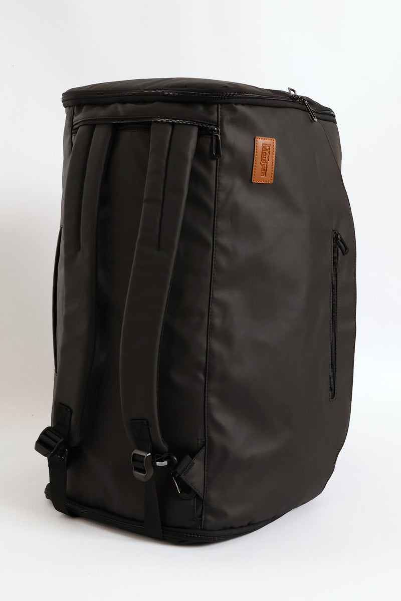 3 In 1 Duffle Backpack Suit Bag - Black