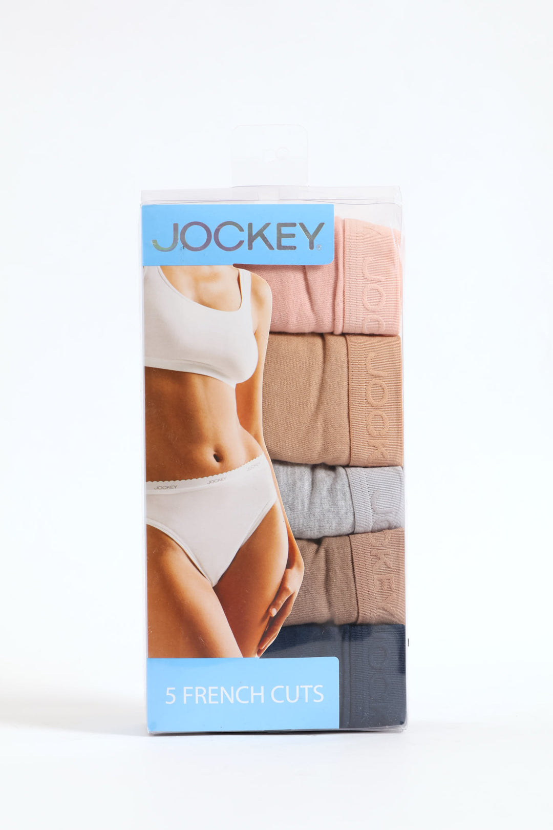 5 Pack Cotton Hi-Cut Panties - Multi