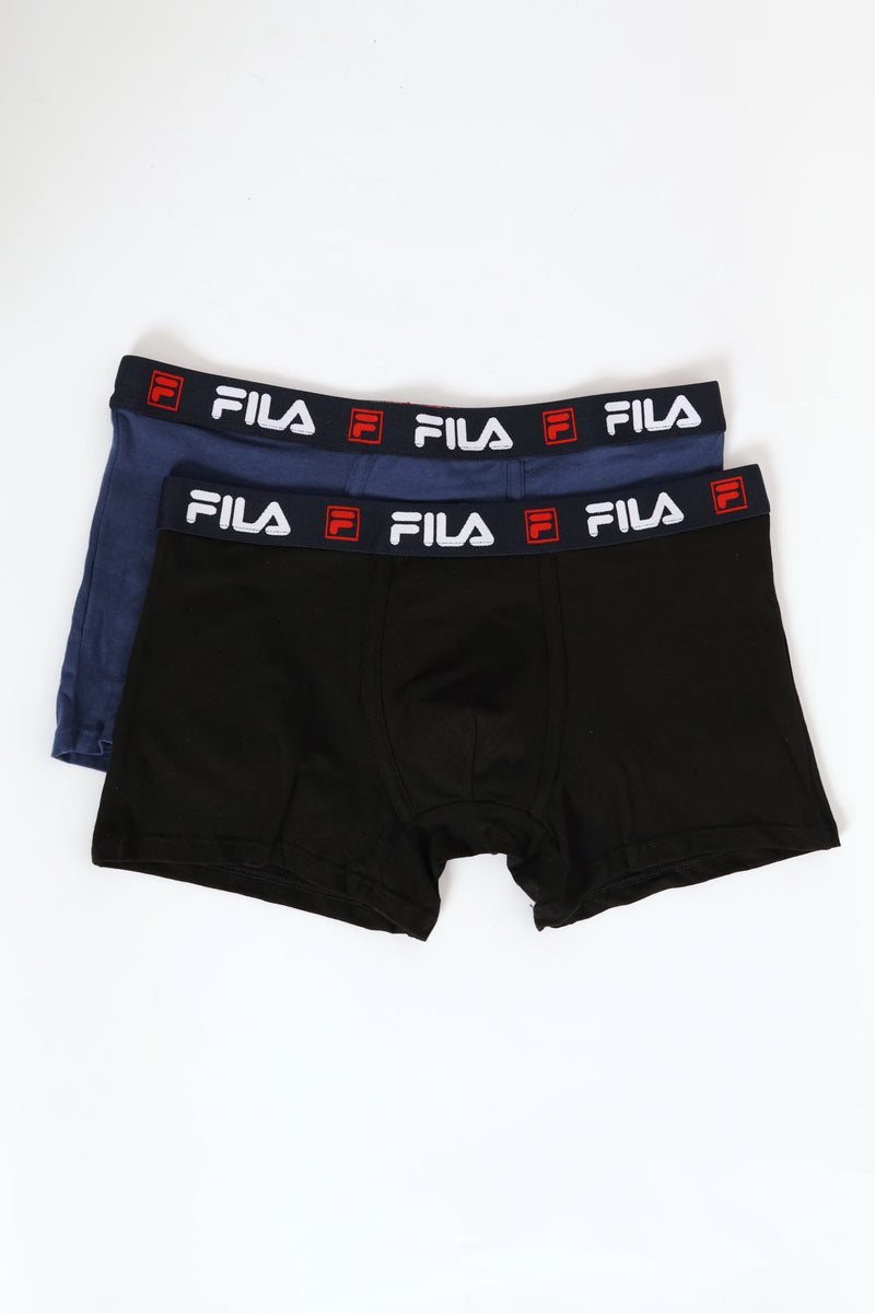 2 Pack Liam Trunk  - Black/Blue