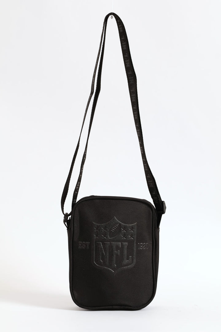 Pre-Boys NFL Tonal Entry Crossbody Bag - Black