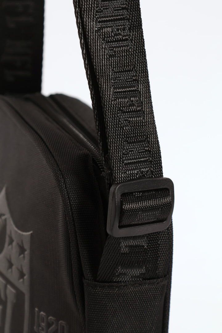 Pre-Boys NFL Tonal Entry Crossbody Bag - Black