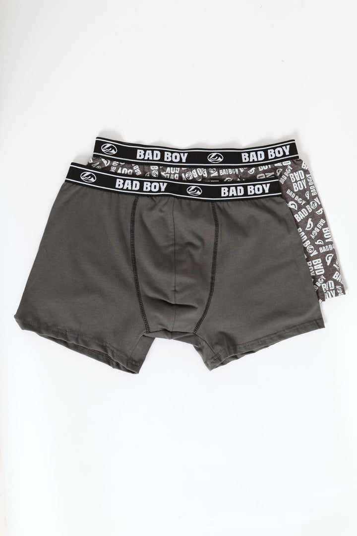 2 Pack Plain & Print Trunks - Multi