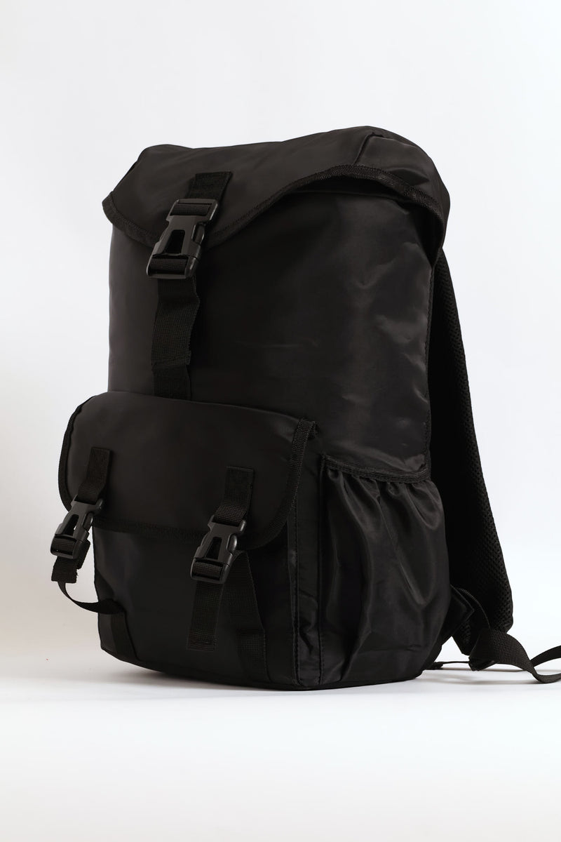 Buckle Backpack - Black