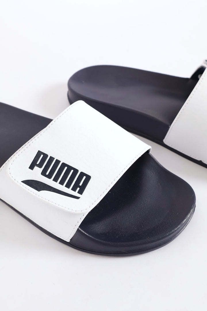 Poolcat Velcro Zadp Slide Sandal - Navy/White