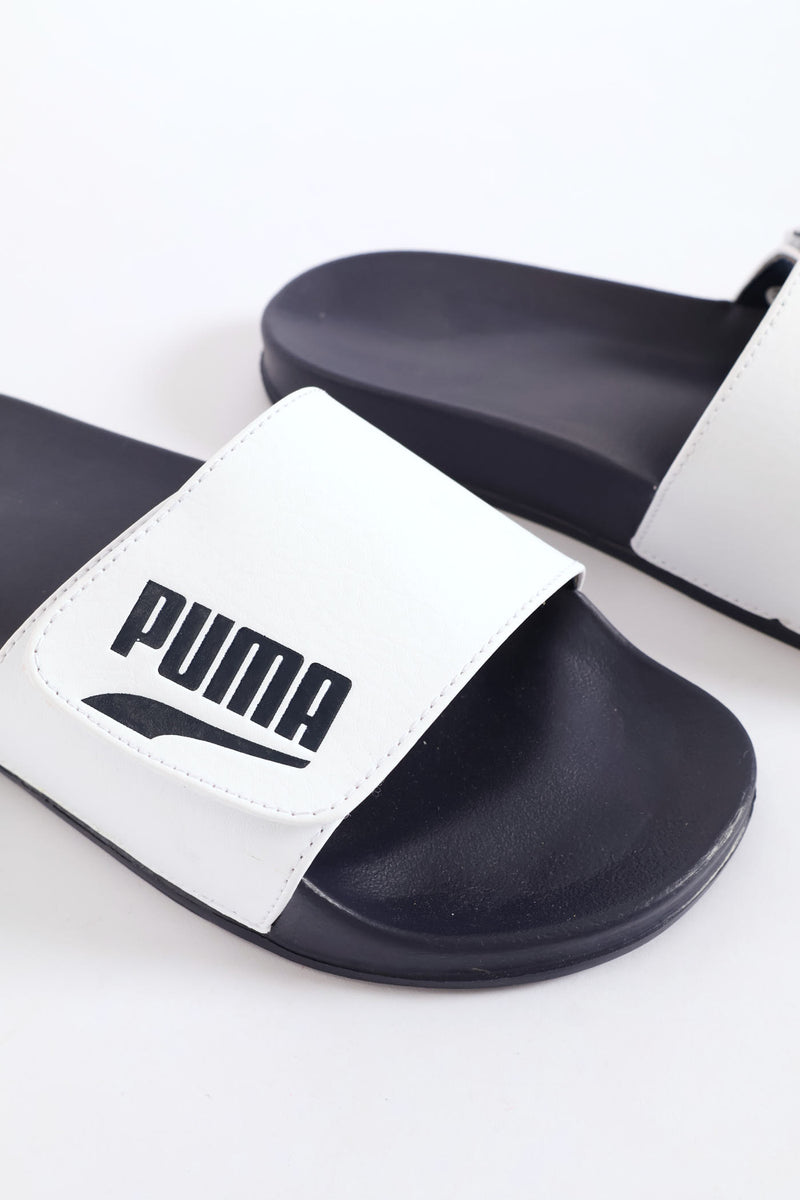 Poolcat Velcro Zadp Slide Sandal - Navy/White