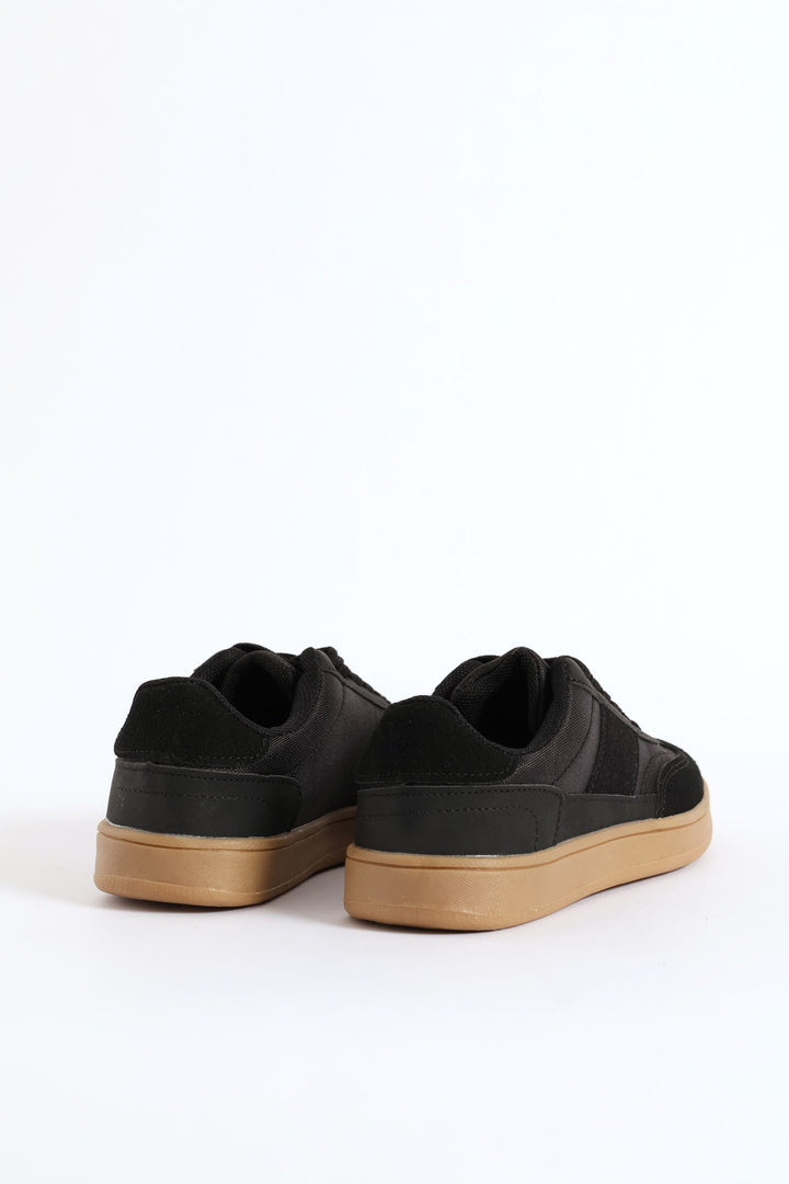Boys Gumsole Sneaker - Black