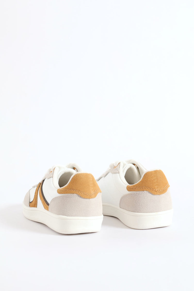 Girls Slim Sneaker - Off White