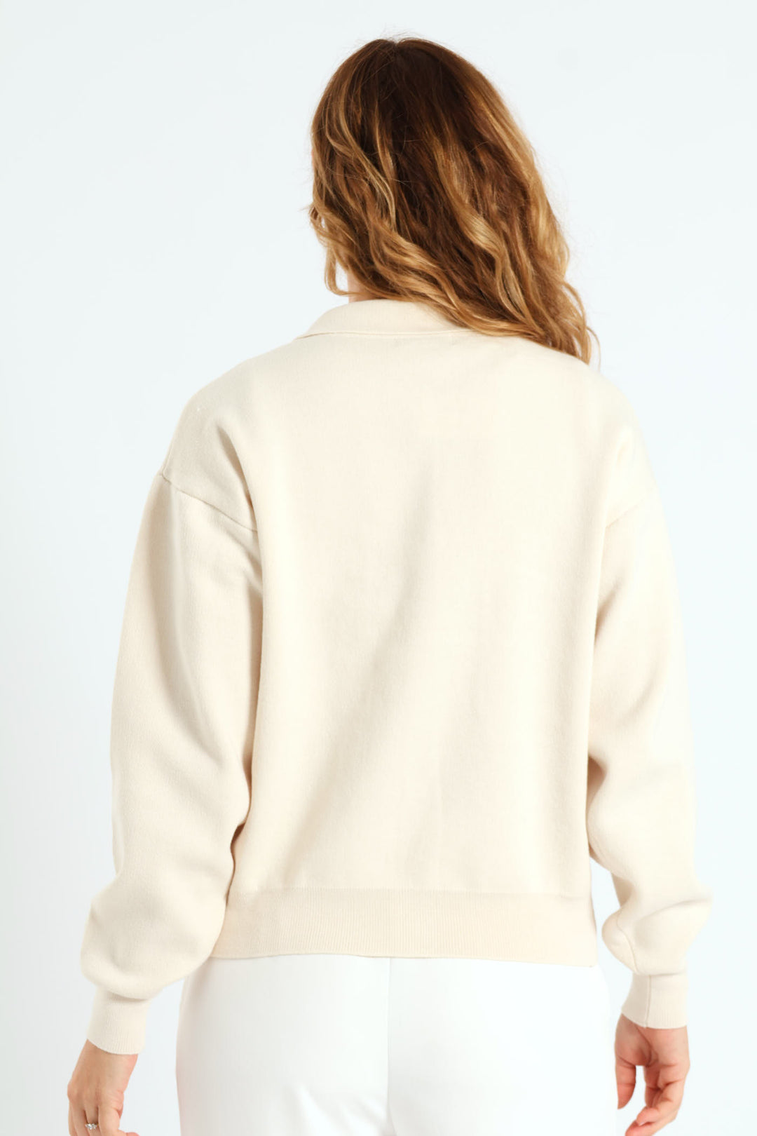 Knitted Cardi Bomber - Shell