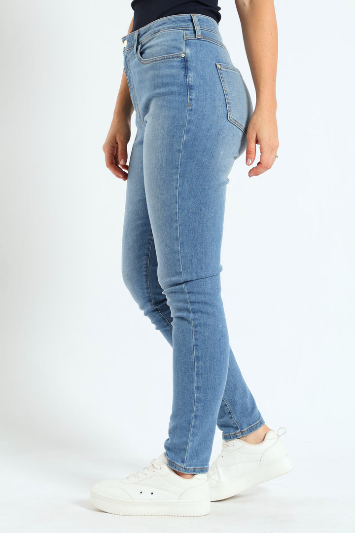 1981 High Rise Skinny Jean - Light Wash