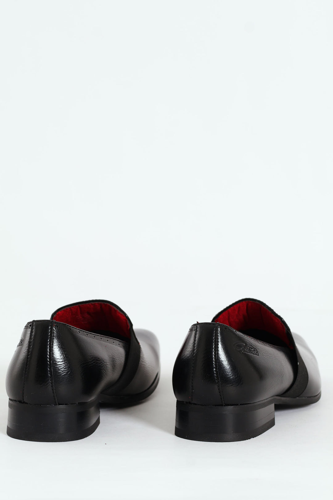 Plain Slip On With Side Gusset - Black