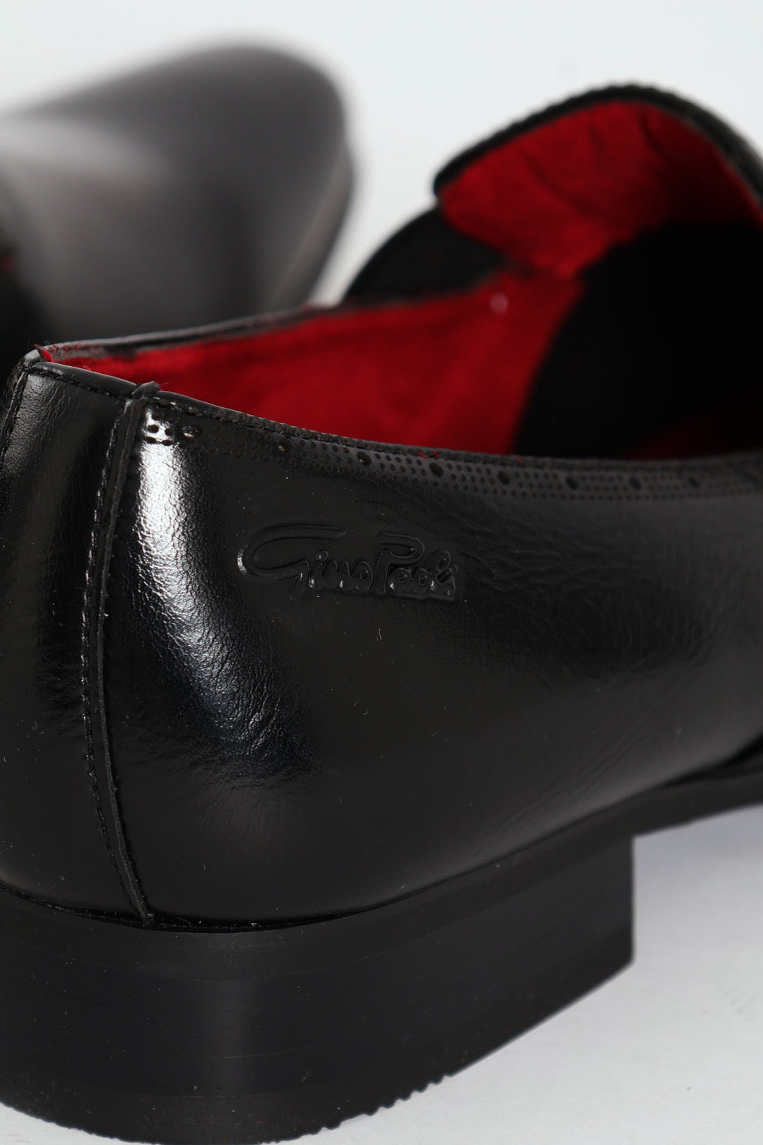 Plain Slip On With Side Gusset - Black