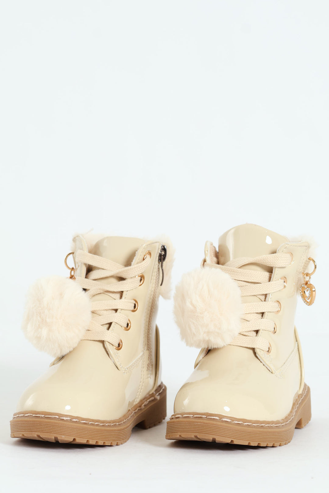 Pre-Girls Hiker Boot - Cream