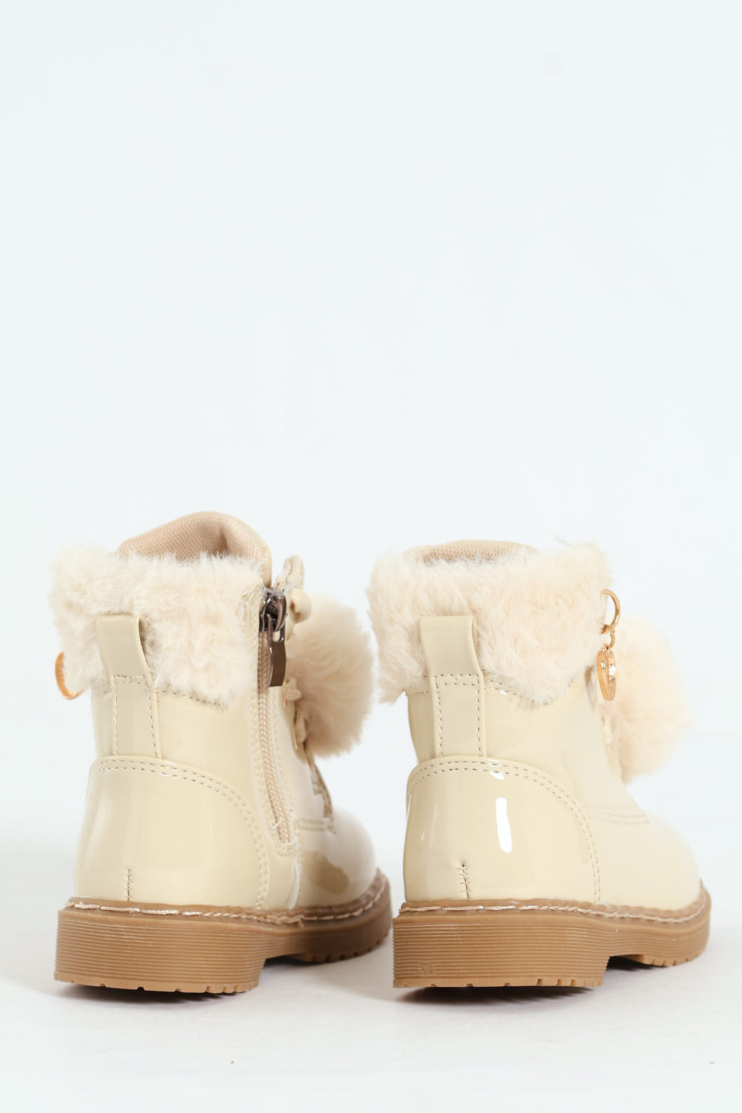 Pre-Girls Hiker Boot - Cream