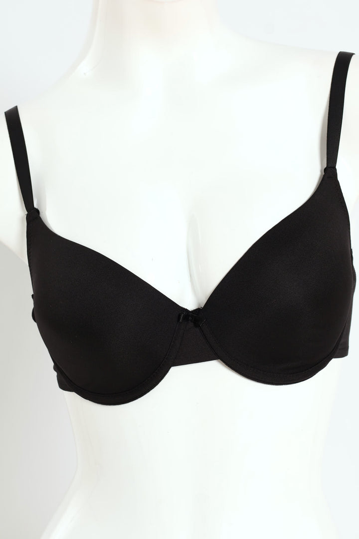 2 Pack Push Up Bra - Black/Navy