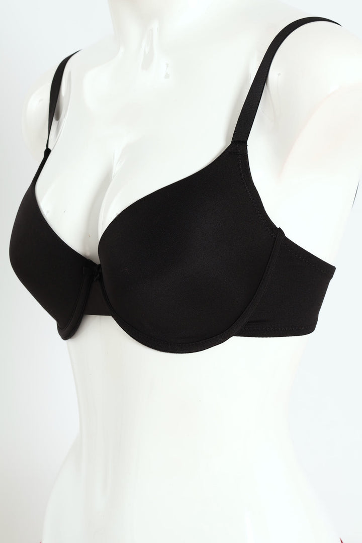 2 Pack Push Up Bra - Black/Navy