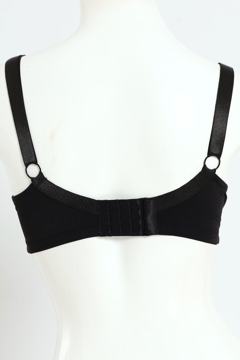 2 Pack Lace Non Padded Bras - Mauve/Black