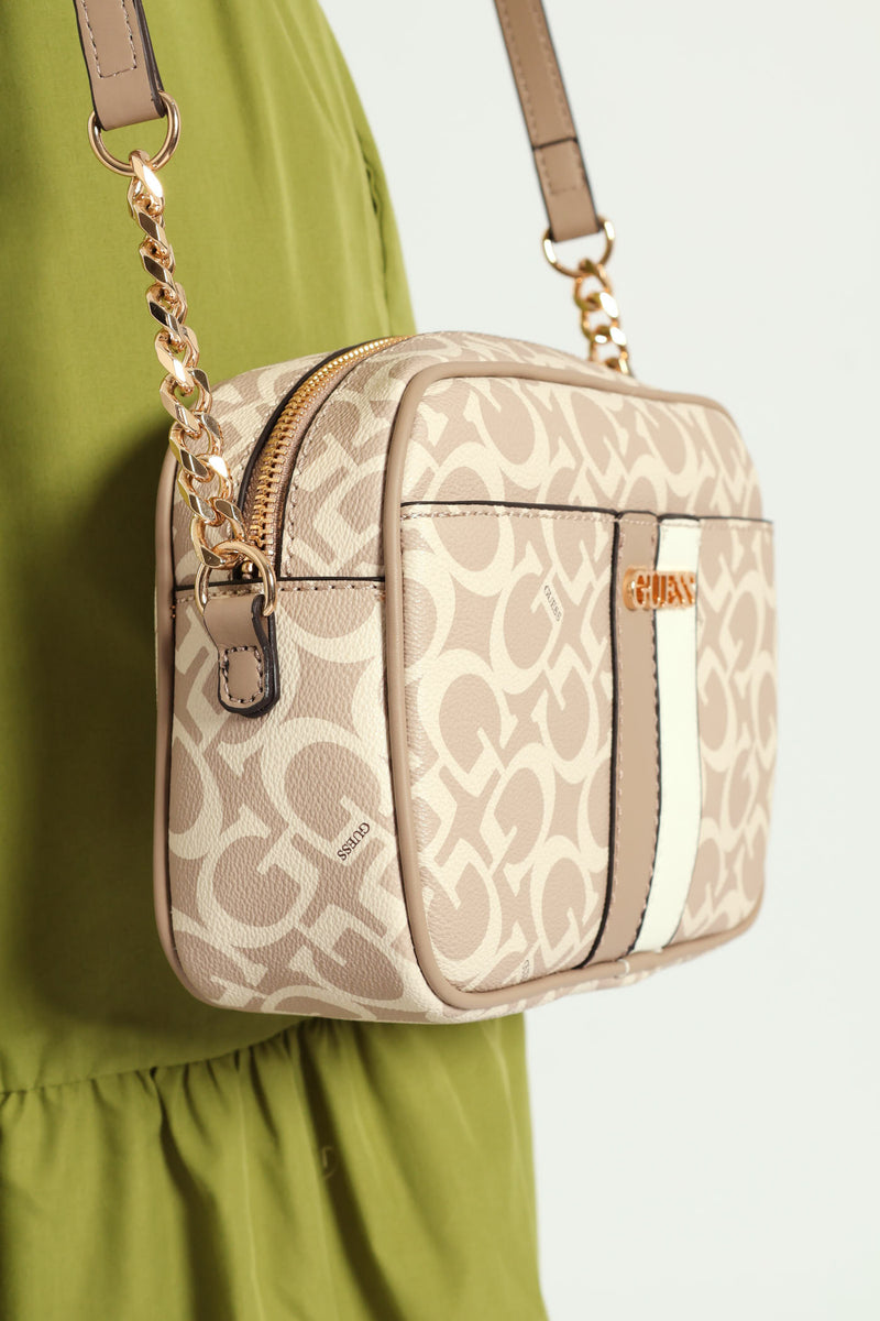 Kerry Crossbody Top Zip Bag - Caramel
