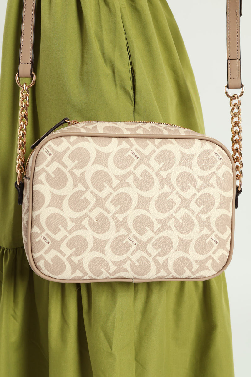 Kerry Crossbody Top Zip Bag - Caramel