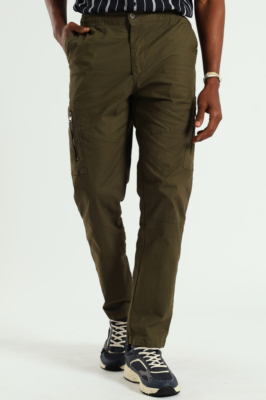 Utility Zip Pocket Pant - Fatigue