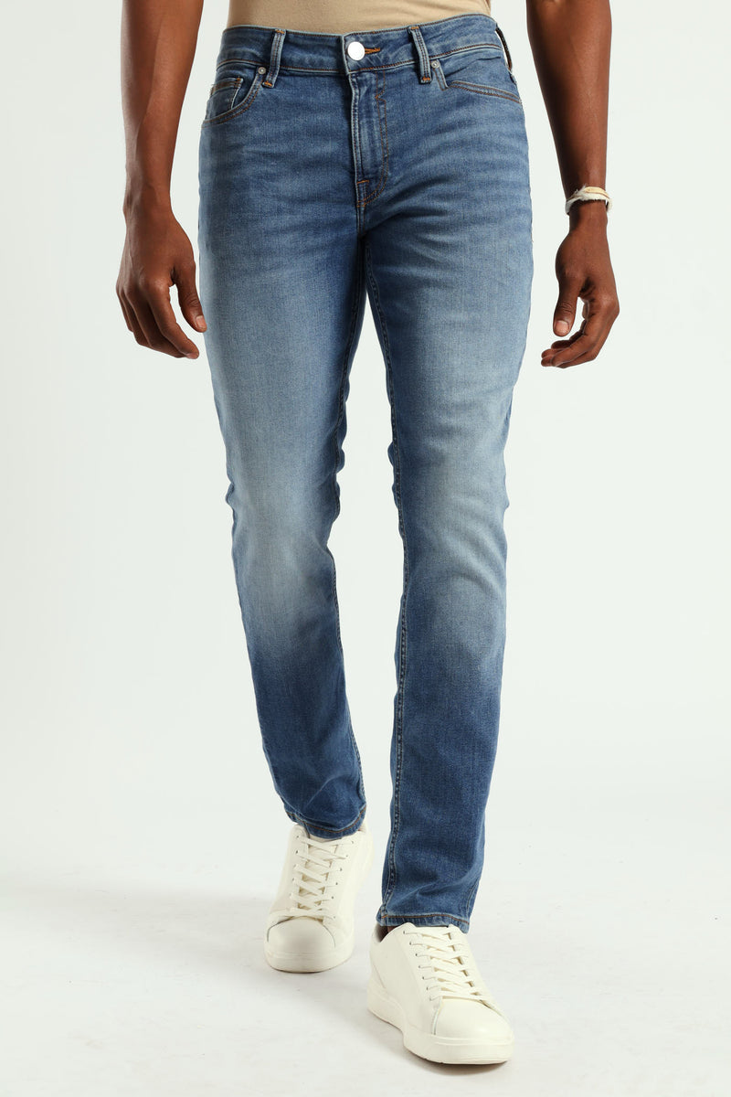 Logan Skinny Denim - Light Stonewash