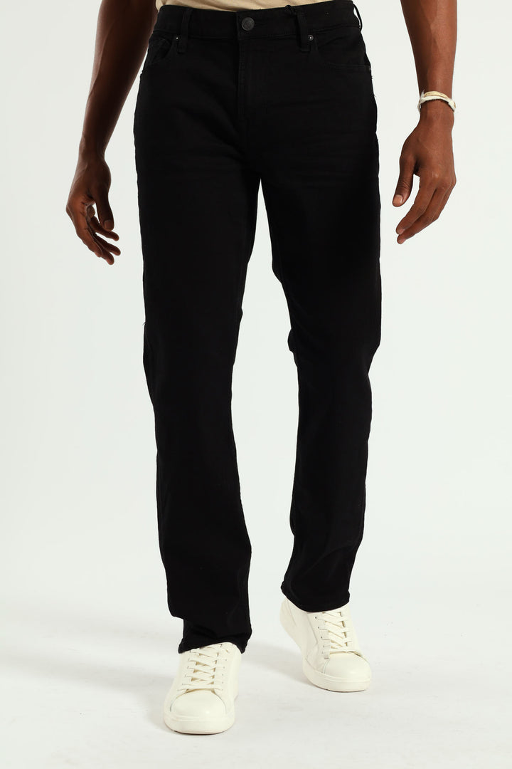 Max Slim Denim - Black Rinse Wash