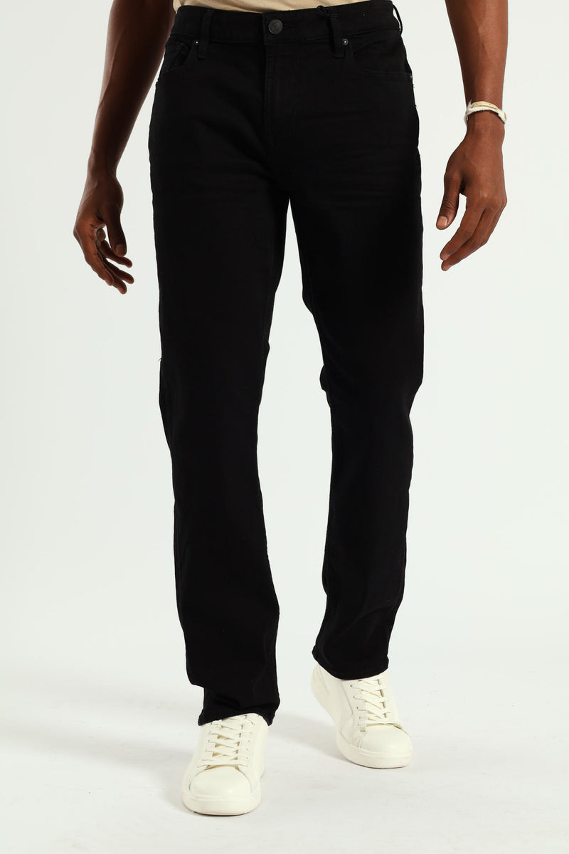 Max Slim Denim - Black Rinse Wash