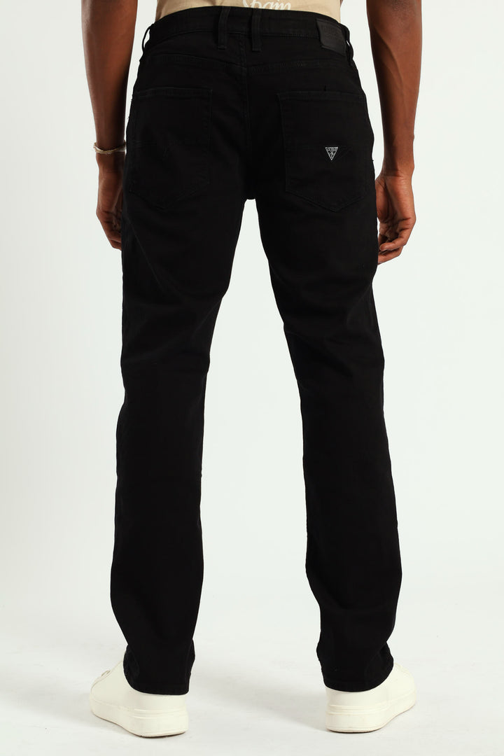 Max Slim Denim - Black Rinse Wash