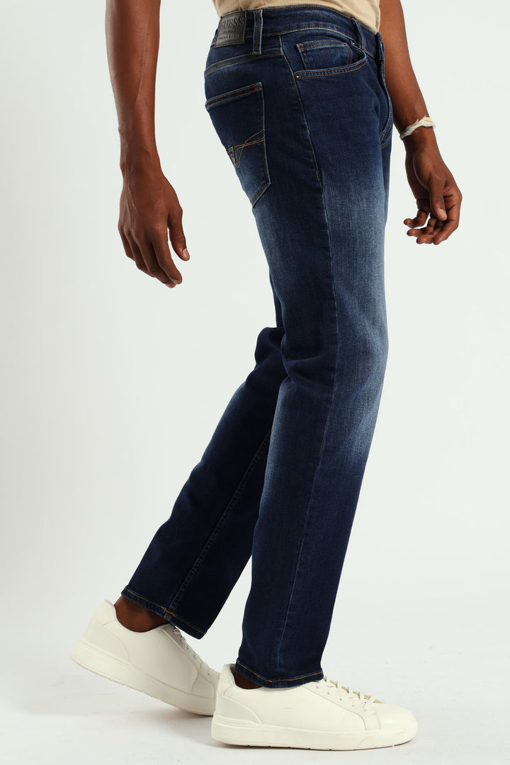 Ezra Slim Denim - Dark Wash