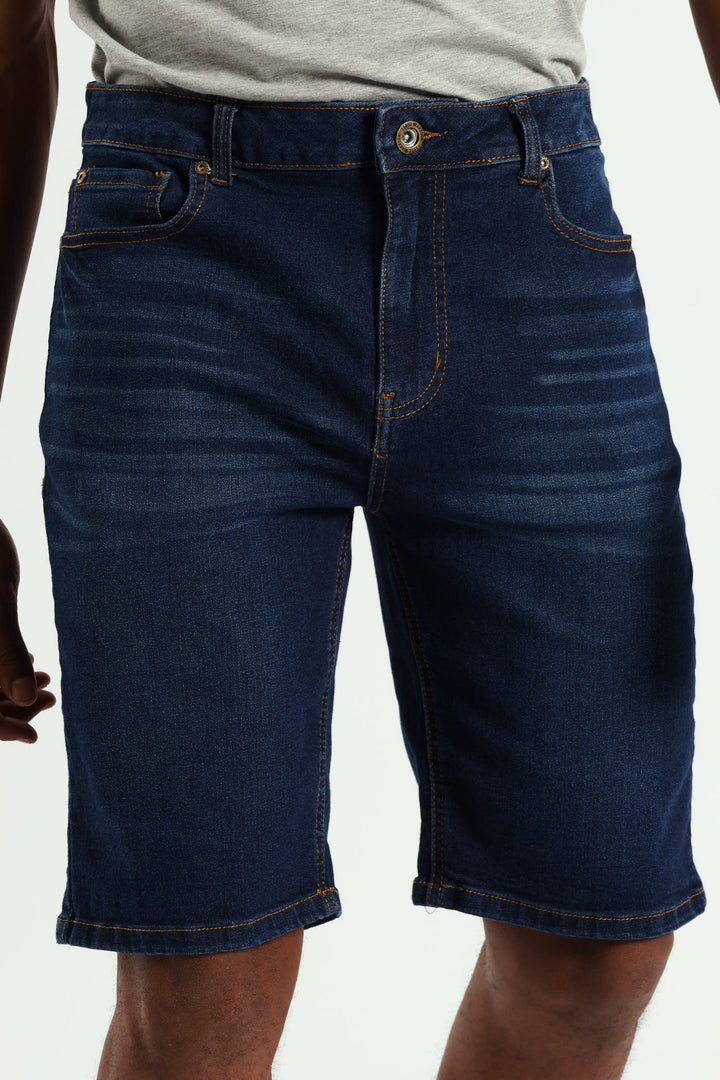 Denim Short - Dark Wash