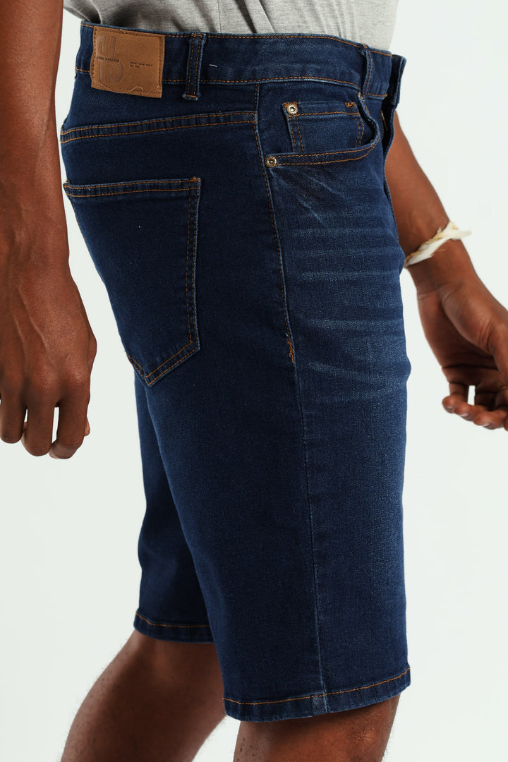 Denim Short - Dark Wash