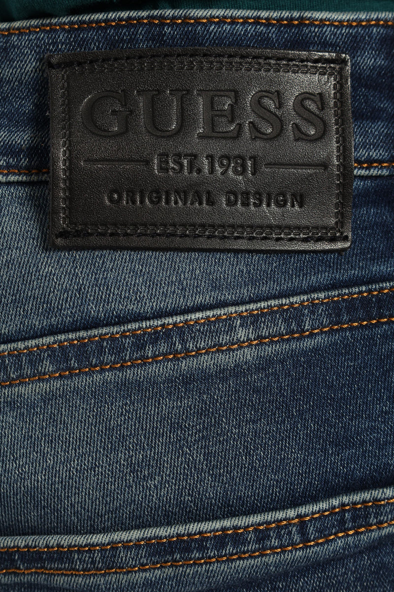 Brent Tapered Slim Denim - Dark Wash