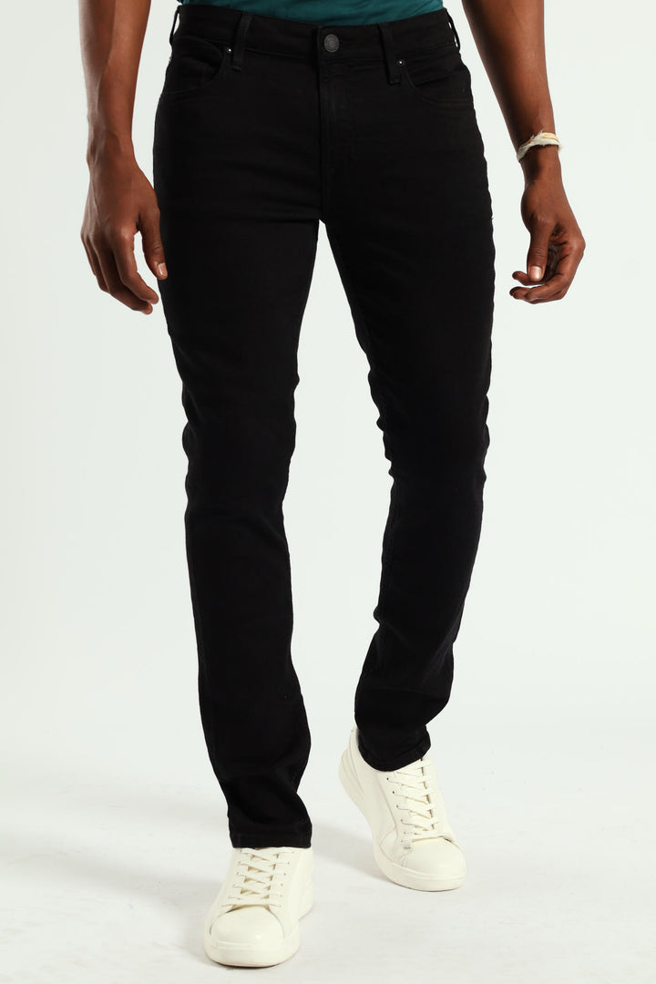 Max Skinny Denim - Black Rinse Wash