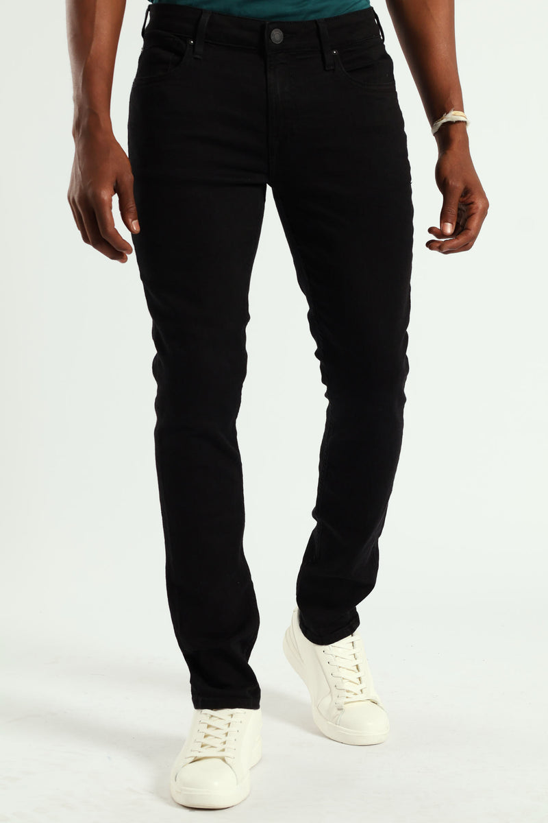 Max Skinny Denim - Black Rinse Wash